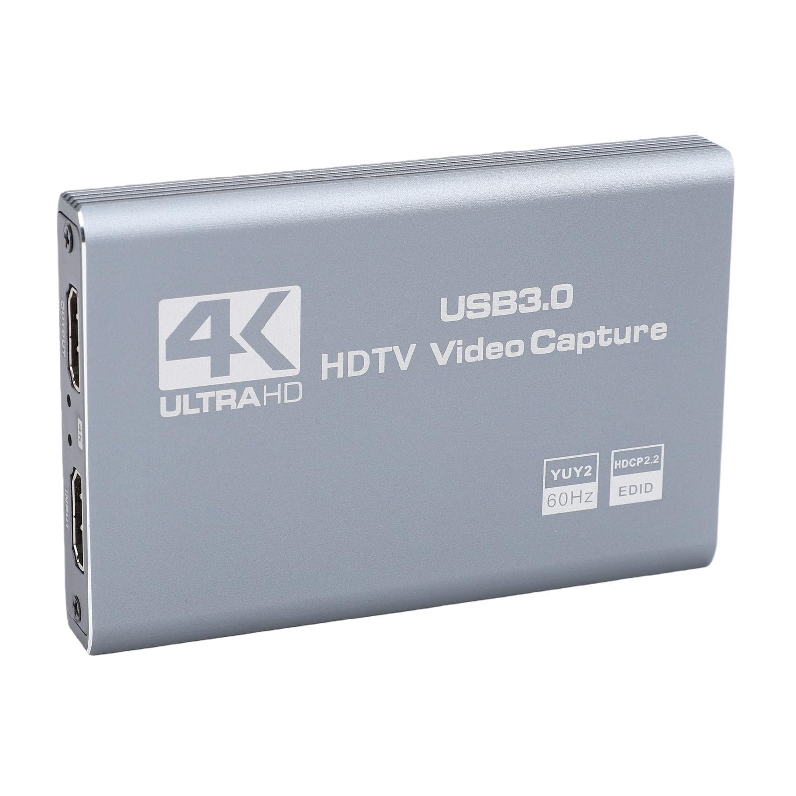 Diyeeni 4K Video Card, USB 3.0 Game Device with 1080P Streaming, Plug and Play for PC Live Gaming Recording
