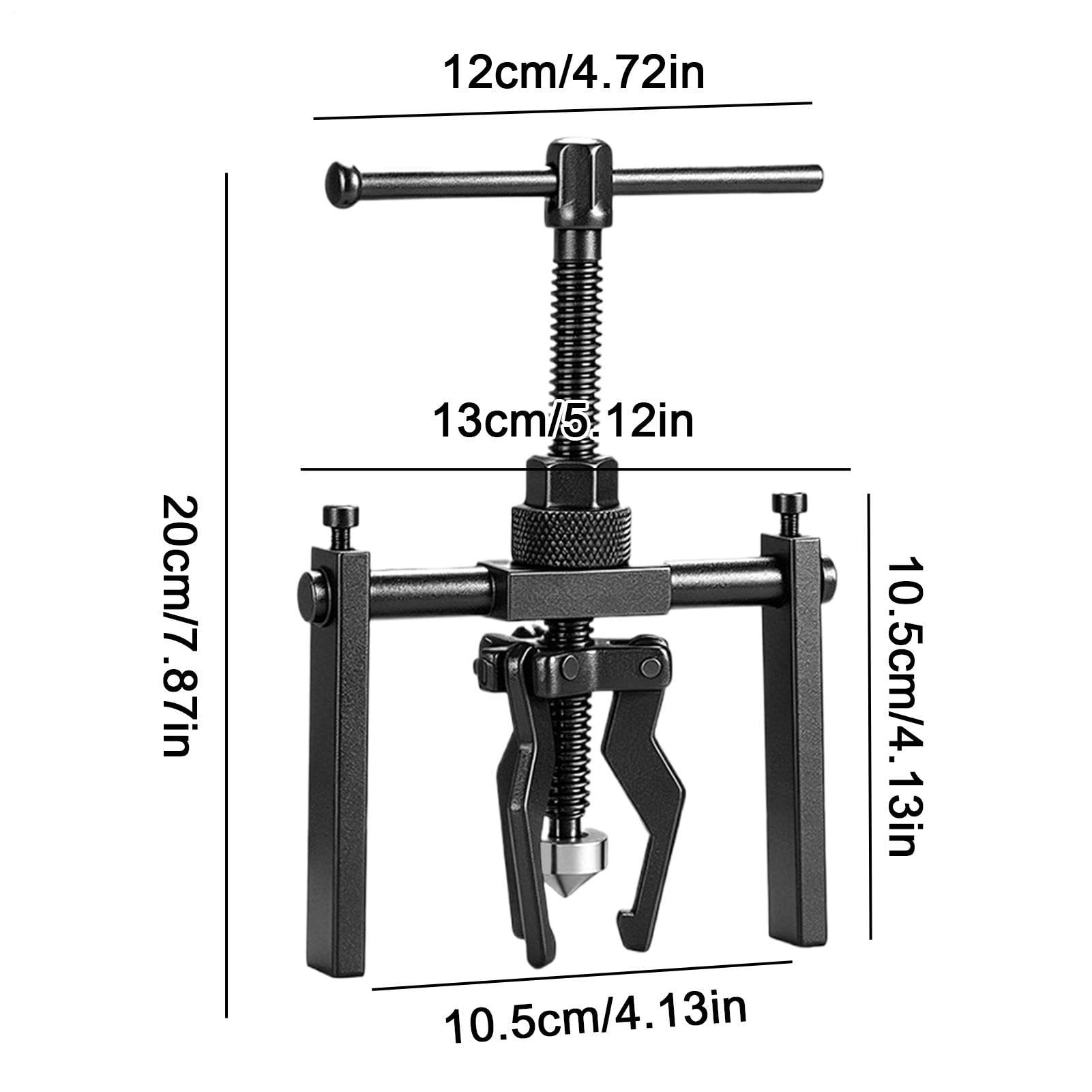 Generico Bearing Puller Kit - 3 Jaw Bearings Puller with Reversible, 3- Jaw Anti-Slip Heavy Duty, Inner Bearing Pullers for Automotive Truck Pickup Sedan Trailer RV Motorhome Motorcycles Mechanics
