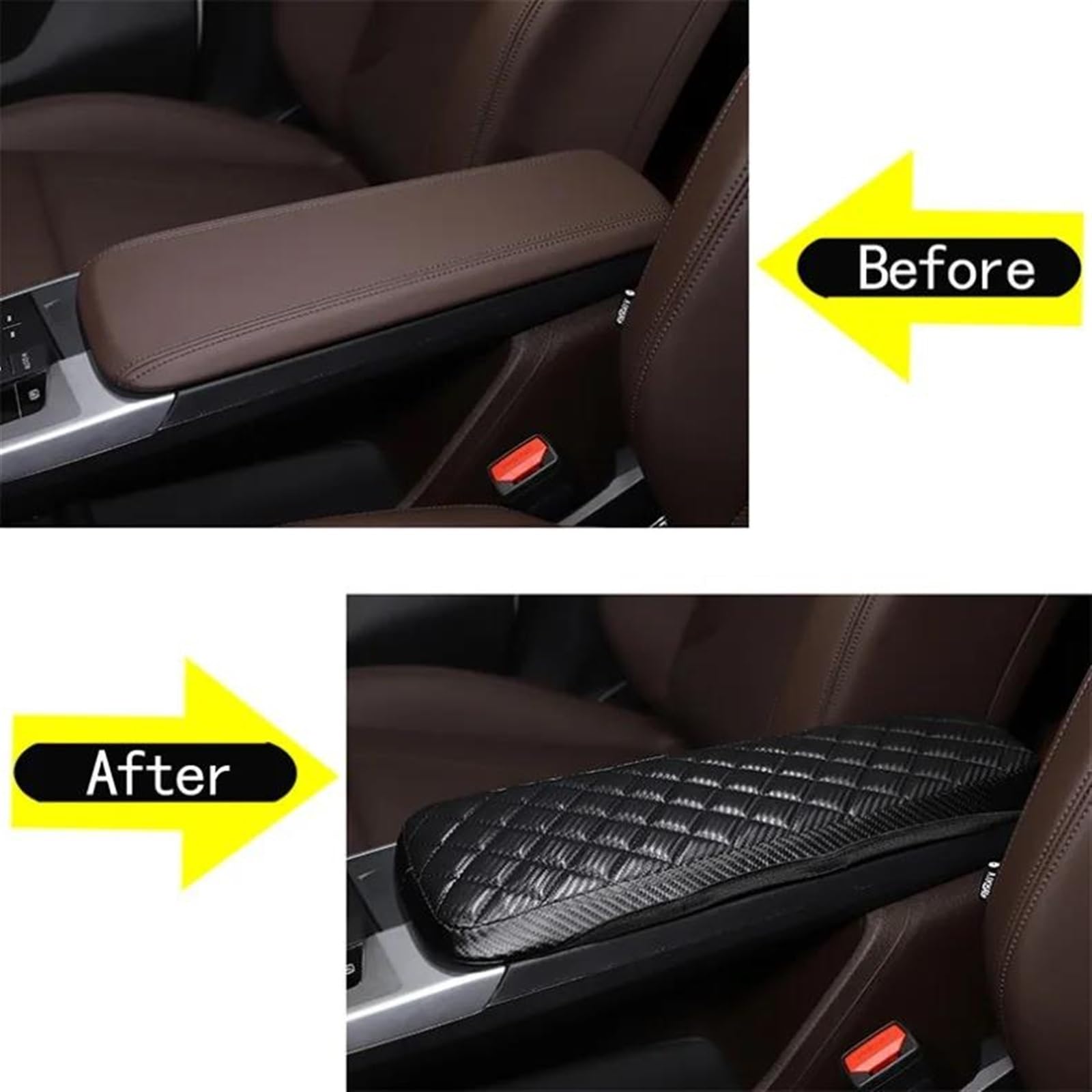 Auto Innen Armlehne Box Schutzhülle Leder Zentrale Konsole Abdeckung Zubehör Für X1 U11 2023 2024(Style C-Cloth)