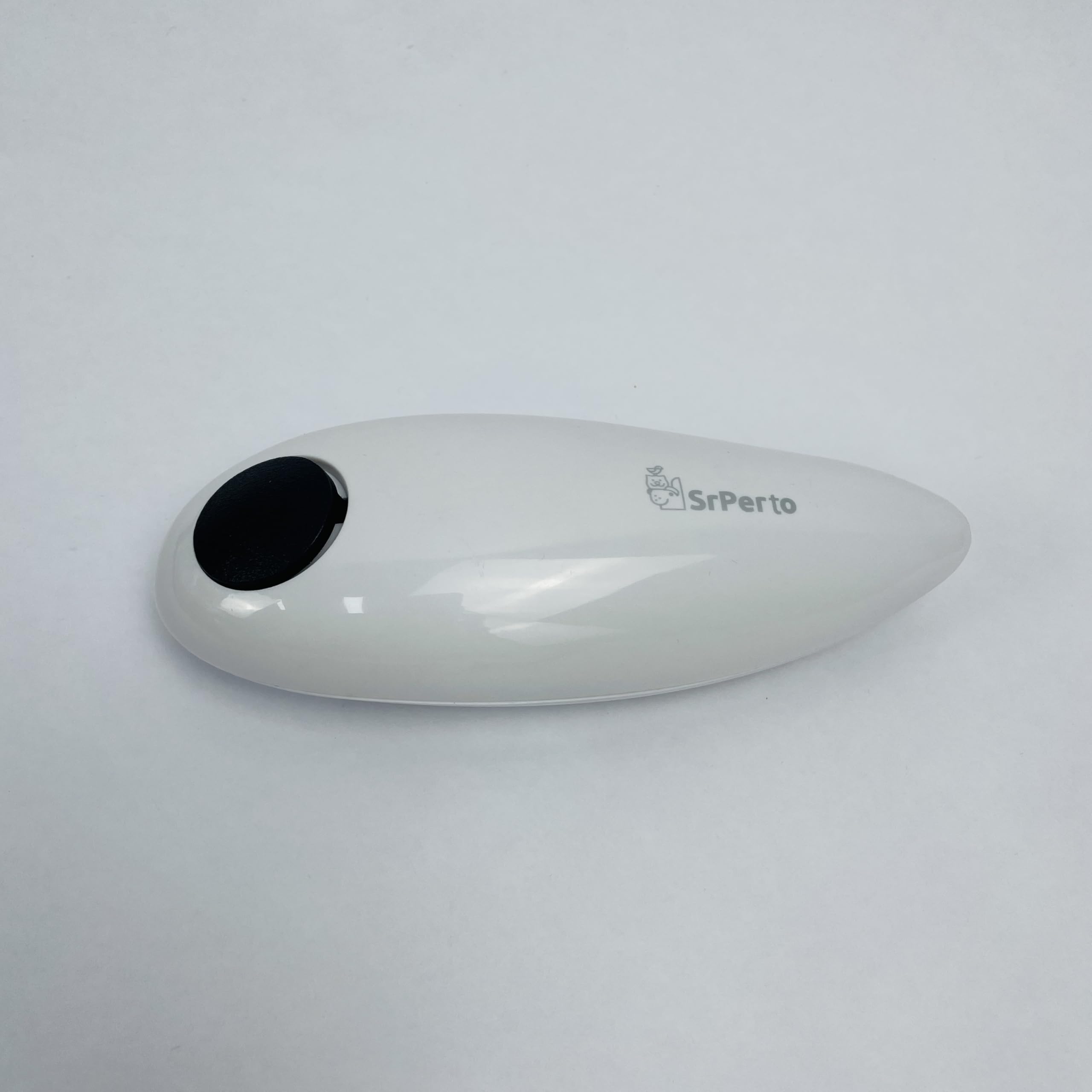 SrPerto Electric Can Opener,SrPerto One-Touch Automatic Can Opener with Smooth Edge, Battery Operated Handheld Can Opener for All Can Sizes,