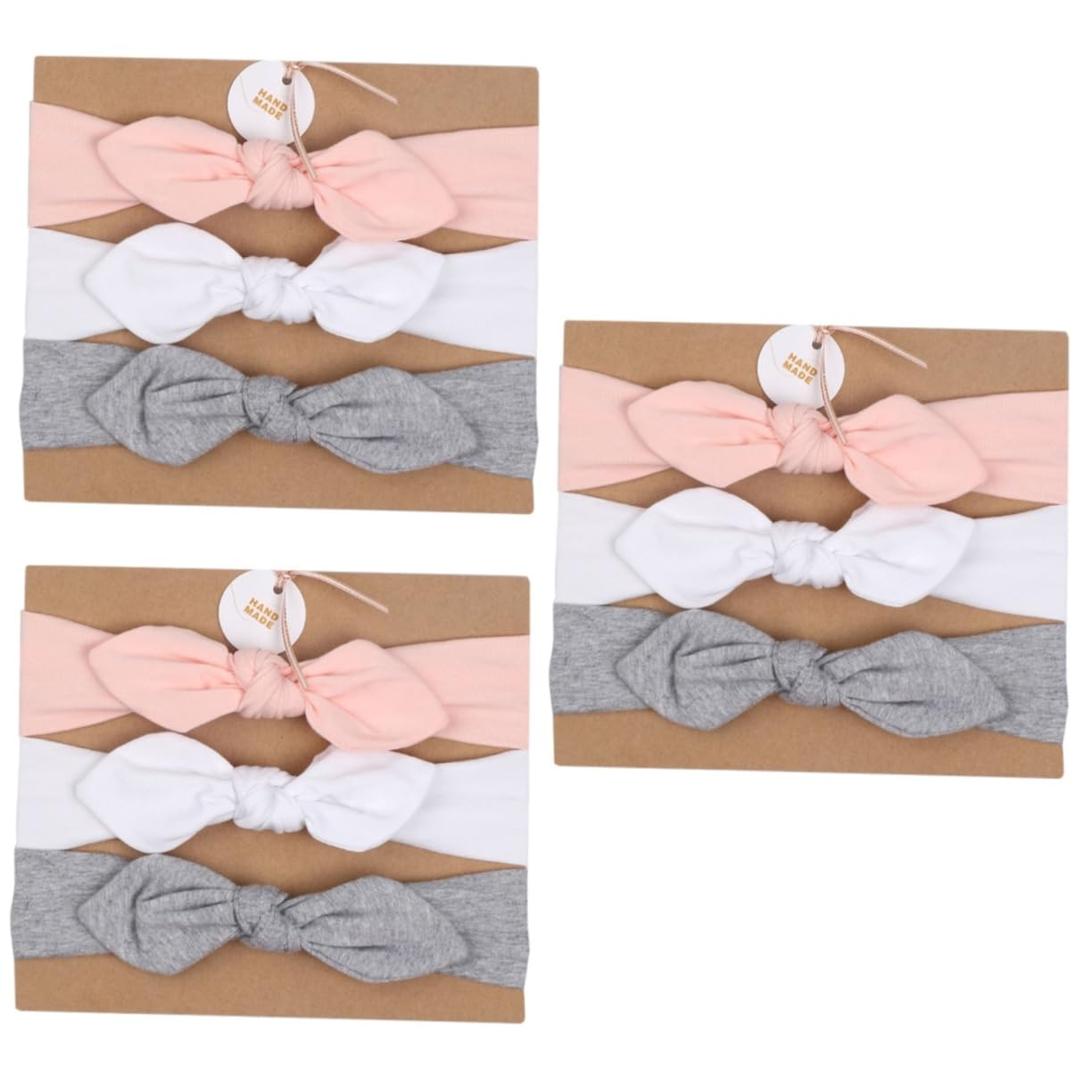 Didiseaon Juego De 3 Diademas Con Lazo Para Niñas Y Adolescentes Accesorios Coloridos Para El Cabello 3 Unidades