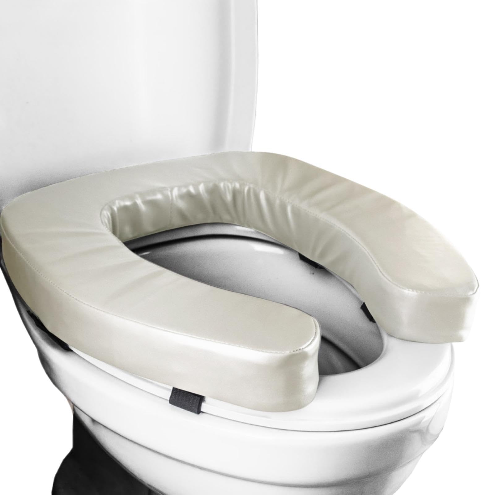 Sedile Per Water Alzato, Sedile Wc Rialzato, Alza Water Per Alzare Il Waters Con Imbottito - Per Anziani Sicurezza Assistenza Casa Viaggio Ospedale Bagno Ristorante