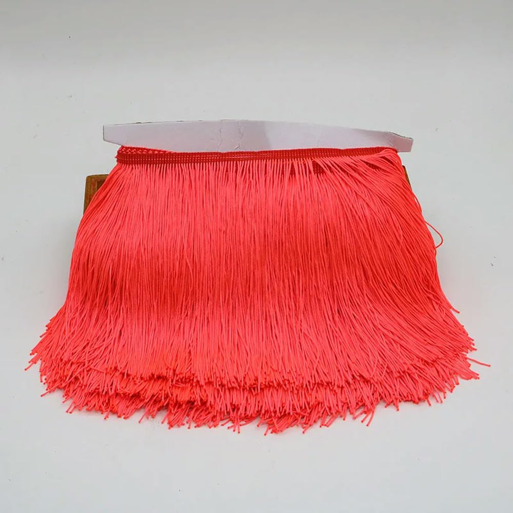 VIXDA 10 Yards 30cm Long Tassel Fringe Trim Lace Ribbon Tassels For Curtains Dresses Fringes For Sewing Trimmings Crafts