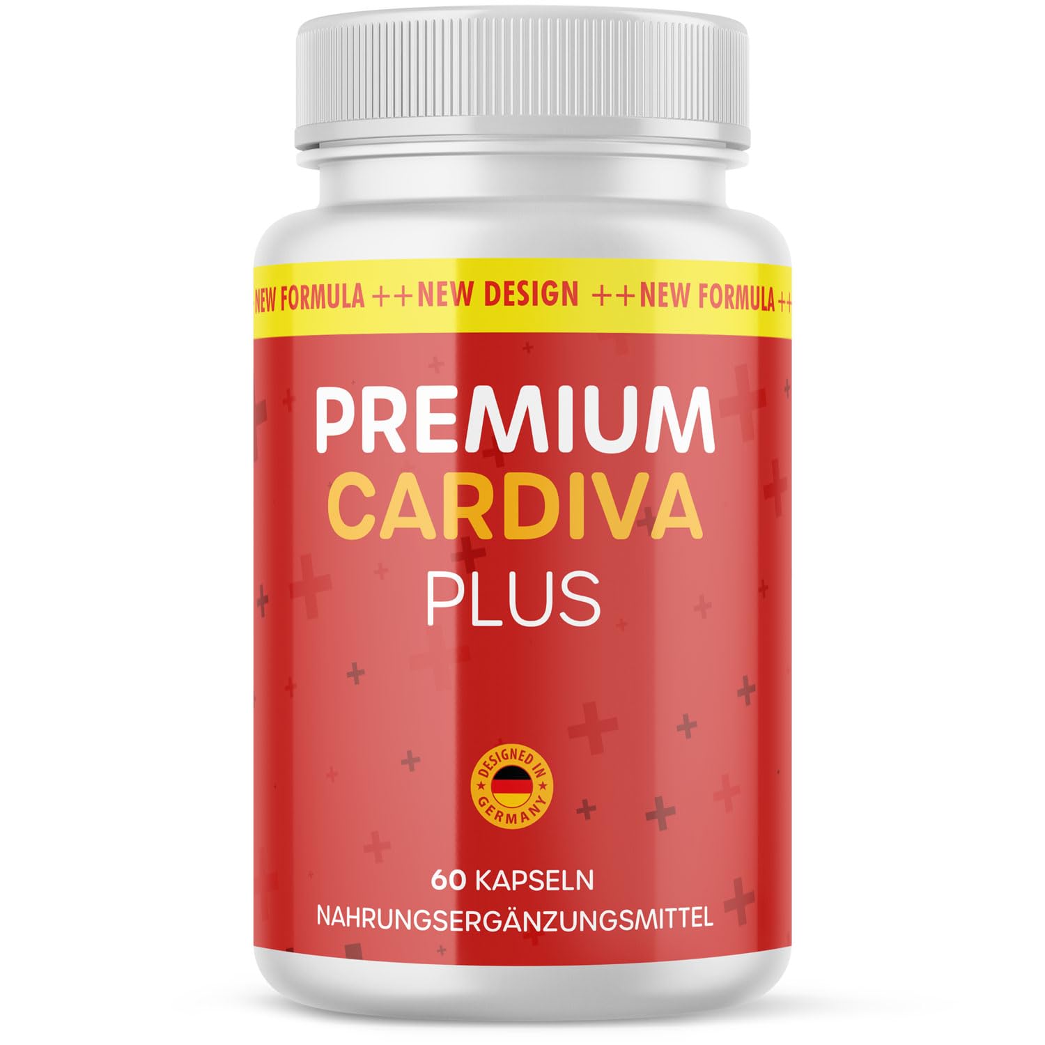 Premium Cardiva Plus Kapseln | Für ein aktives Leben | mit wertvollen Inhaltsstoffen | 60 Kapseln Inhalt