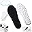 4D Insoles - 4D Cloud Technology Insole - Super Soft, Ultra Comfort Insoles, 4D Sports Shoes Insoles, Acupoint Massage Insole for Foot & Joint Support (10-11, Black)