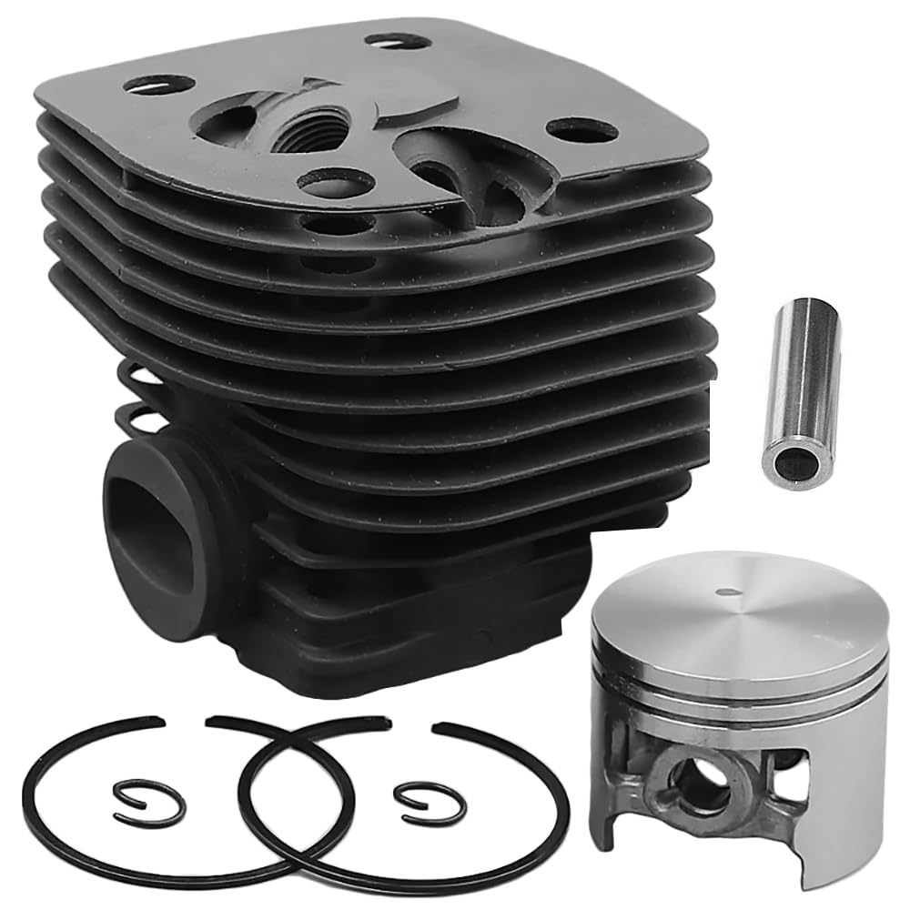 Części do kosiarki 4116-020-1215 4116-120-1602 4115-141-0300 46mm zestaw pierścieni tłokowych cylindra powlekanego Nikasilem dla Stih FS420 FS420L FS500 FS550 FS550L