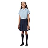 Girls Adjustable Waist Pleated-Front Two-tab Scooter