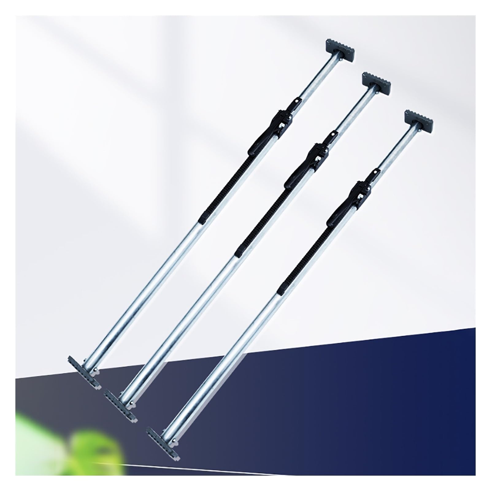 QIYFOZ Ratcheting Cargo Bar，，Adjustable Cargo Stabilizer Bar - Ratcheting Truck Bed Bar for Jeep, Minivan, SUV & Compact Trucks (2350-2730mm) - Heavy Duty Load Lock & Secure Car