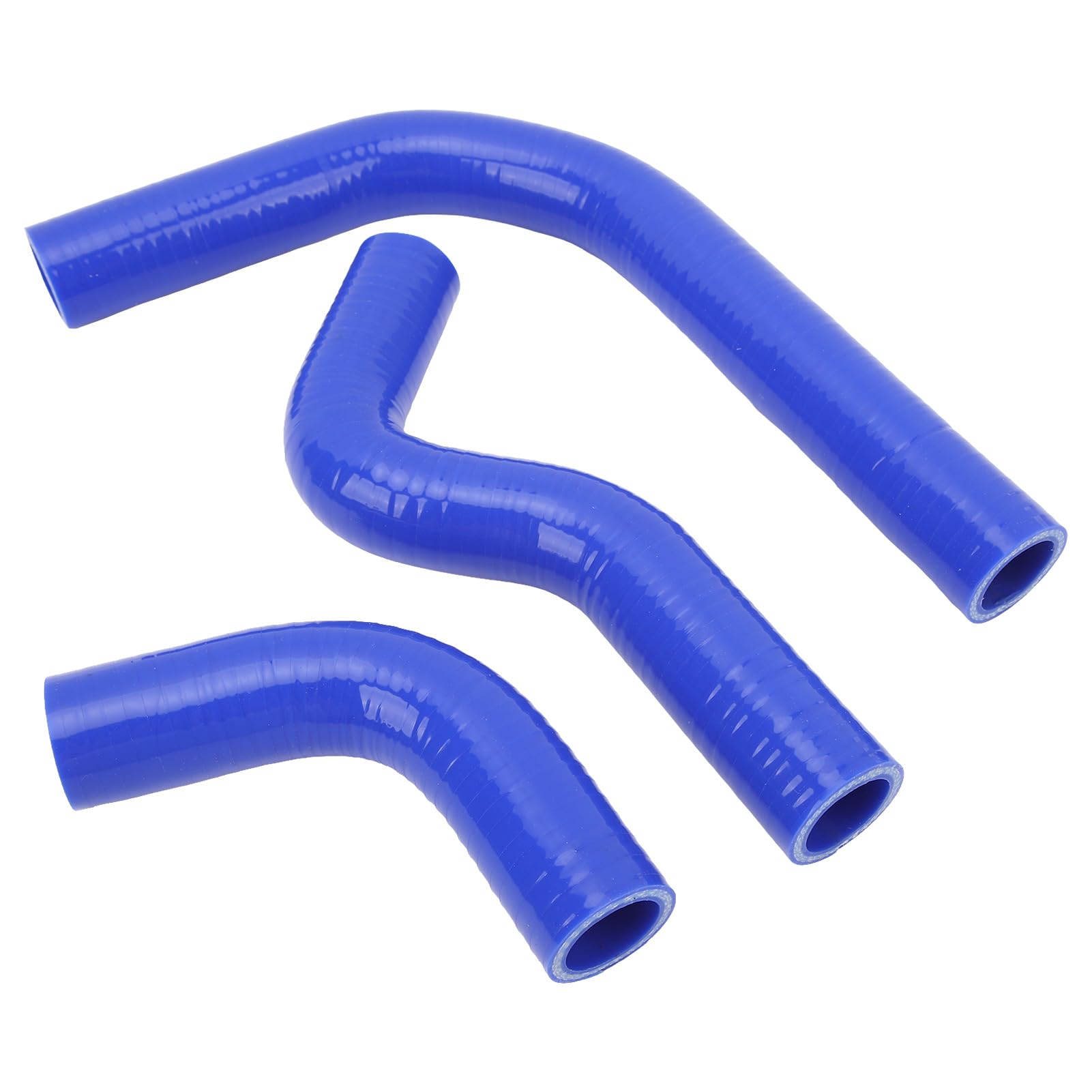 Manguera de Refrigerante de Radiador de Silicona para Suzuki Samurai 1986-1995, Kit de Manguera de Tubo de Refrigerante de Radiador Resistente Al Calor a Prueba de Fugas de (Azul)