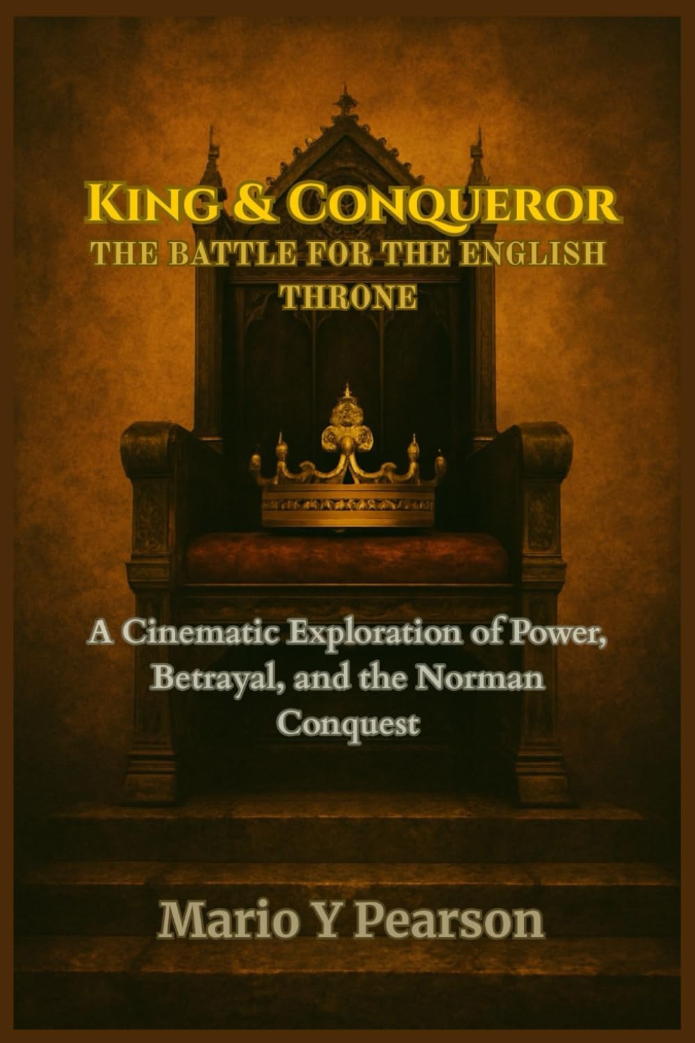 King & Conqueror: The Battle for the English Throne: A Cinematic Exploration of Power, Betrayal, and the Norman Conquest      Paperback – August 29, 2025