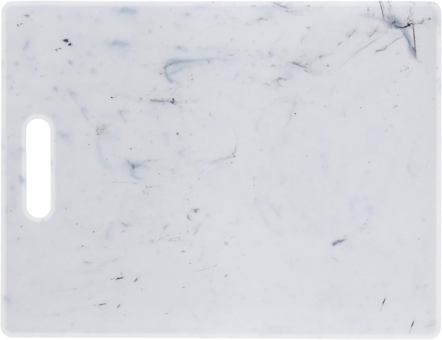 Dexas Cutting Board, 11 by 14.5 inches, White PolyMarble Color