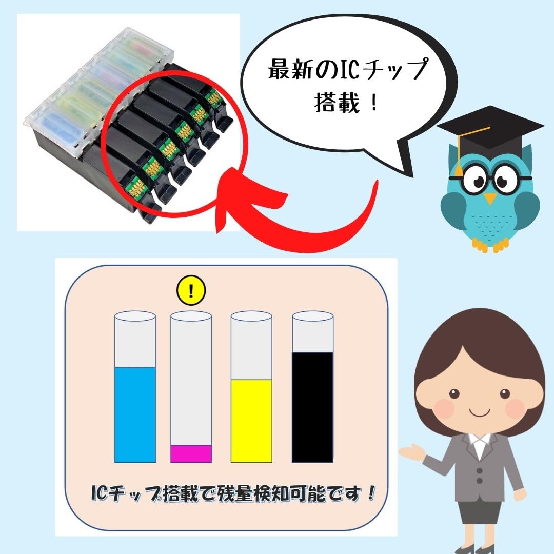 Amazon.co.jp: IC6CL80L(BK/C/LC/M/LM/Y)(目印：とうもろこし)6色