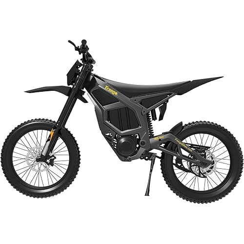 Freego N5 Electric Dirt Bike for Adults,72V 40Ah Battery,8000W Peak Mid-Drive Motor, Up to 53 MPH,19″/18″ Tires, Electric Motorbike Motorcycle for Kids Tenns,4-Piston Hydraulic Brakes