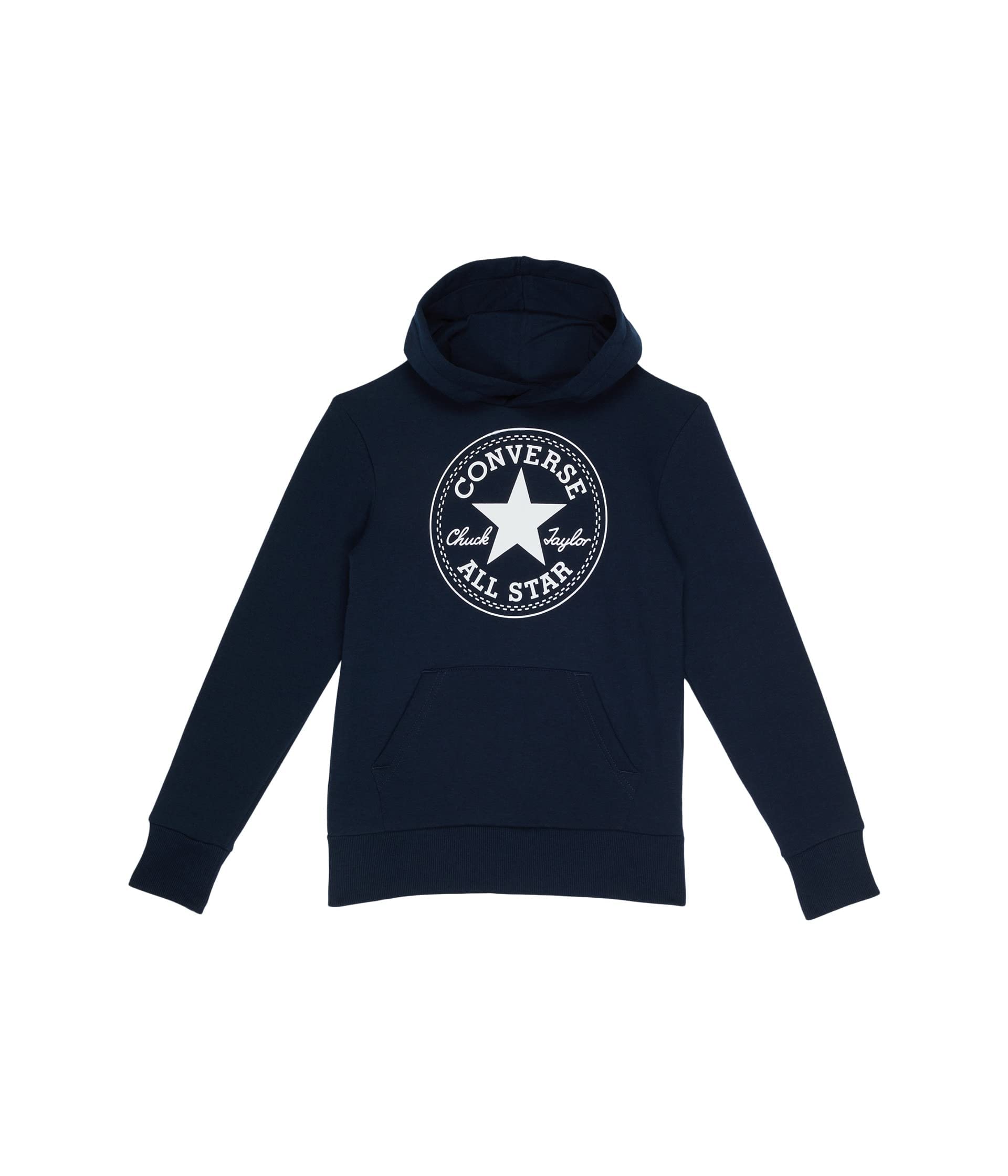 Converse Felpa da Ragazzi con Cappuccio Core Blu Codice 9CC858-695