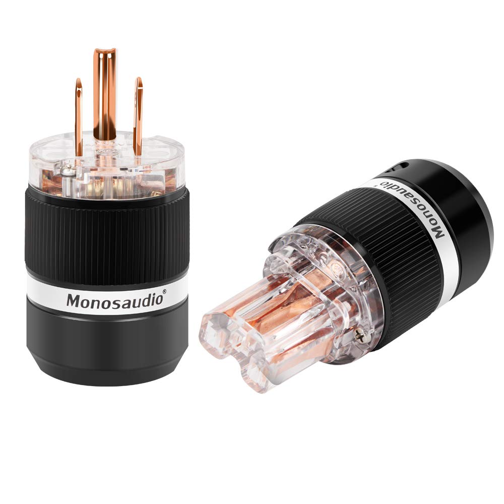 Buy Monosaudio M101/F101 Audiophile Pure Copper HiFi AC US Version