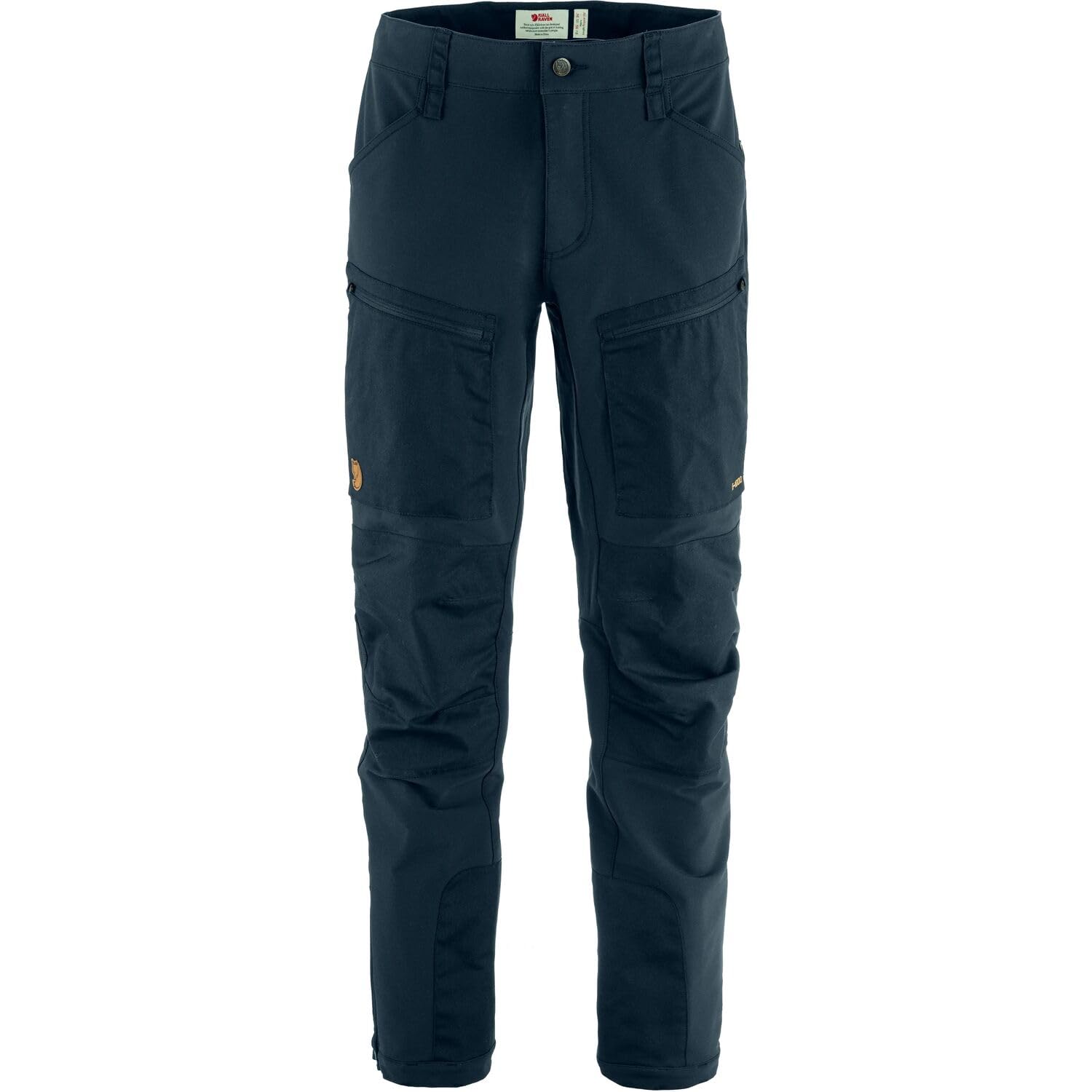 Fjällräven Men's Dark Navy Keb Agile Winter Trousers M, 52/R, 52W