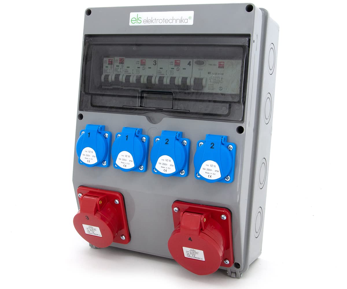 Brennenstuhl 1153680100 Compacte rubberen stroomverdeler BSV 3 LS E/16