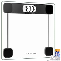 Scale for Body Weight Accurate Bathroom Scales Digital Weighing Machine for People 400lb Capacity LCD Display Step-On Technology