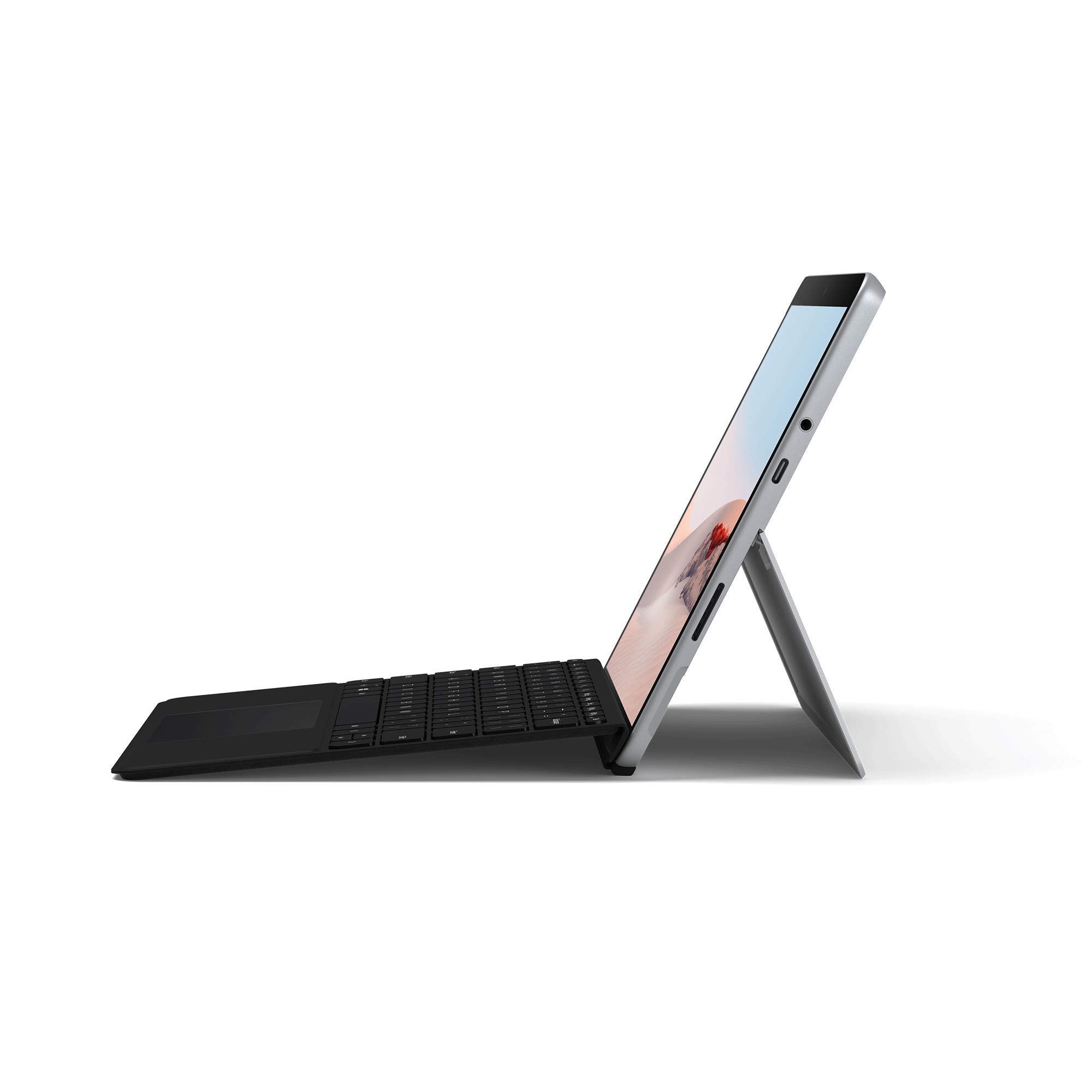 Microsoft Surface Go Type Cover (für Surface Go 1-4) (QWERTZ Deutsch) Schwarz (Generalüberholt)