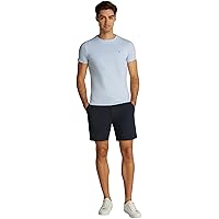Tommy Hilfiger Uomo T-Shirt Maniche Corte Stretch Slim Fit Tee Scollo Rotondo