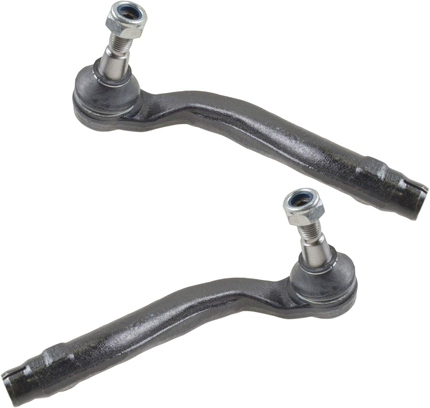 Outer Driver and Passenger Side Tie Rod Set 2 Piece Compatible with 1998-2003 Mercedes-Benz ML320 1999-2001 ML430 2000-2003 ML55 AMG 2003-2005 ML350 2002-2005 ML500