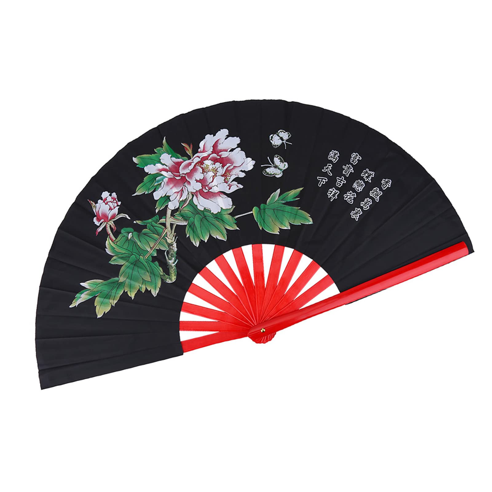 Amazon.co.jp: 伝統的な中国の扇子、伝統的な中国の竹の扇子、カンフー