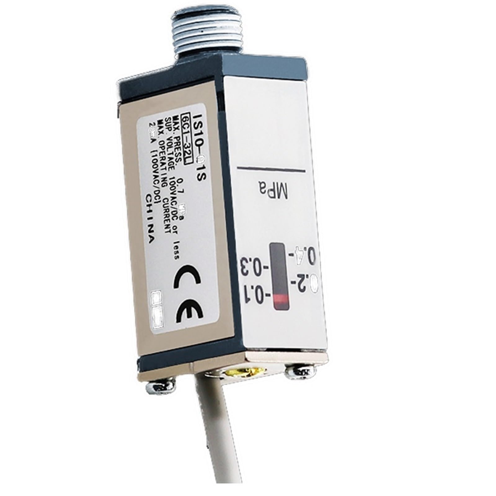 Pneumatico regolabile pressostato compressore d'aria accessori regolatore di pressione pompa aria ad alta pressione automatico ad alta pressione QPM11-NO/NC (IS10-01S-L)