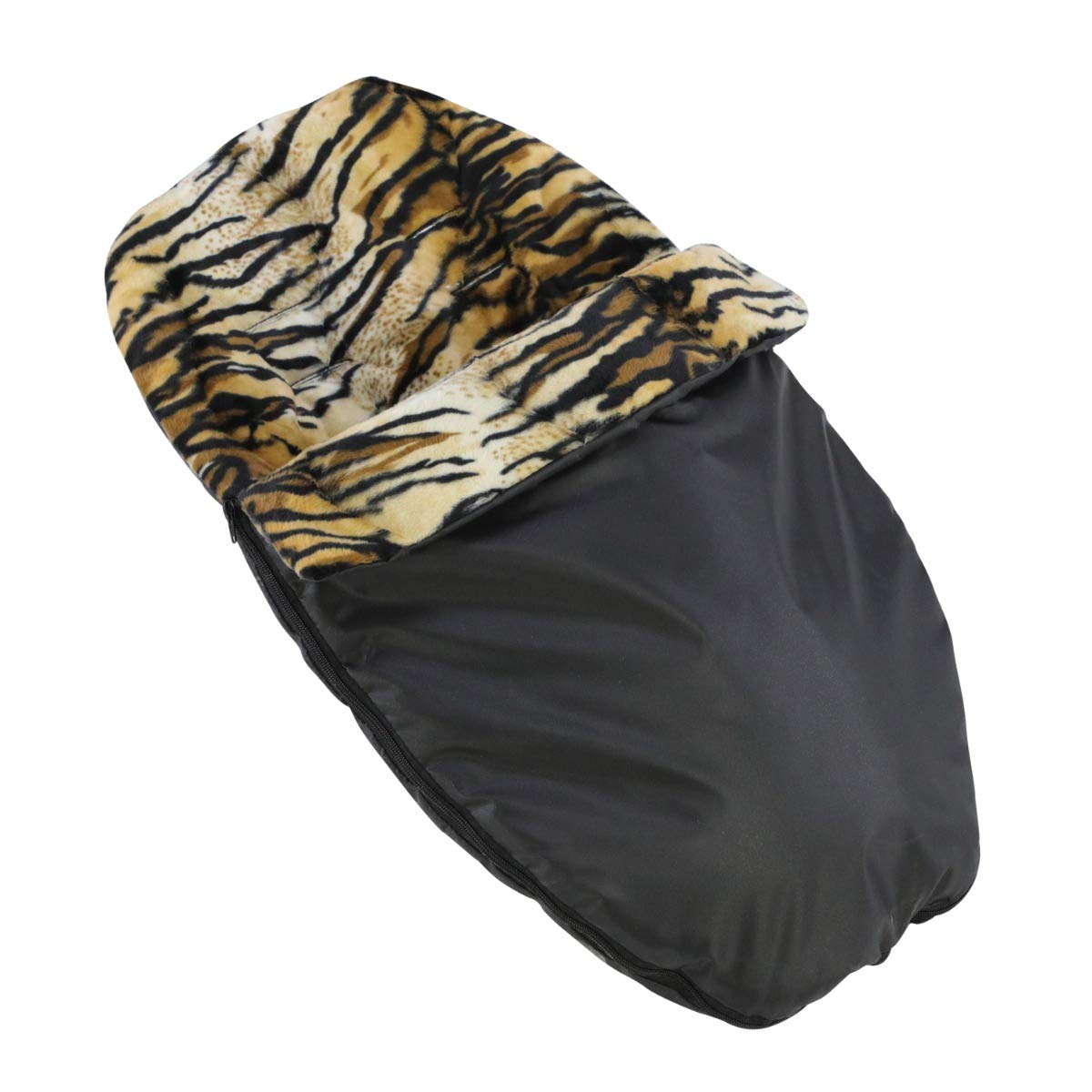 Animal Print Car Seat Footmuff/Cosy Toes Compatible with Kids Kargo Duel - Tiger