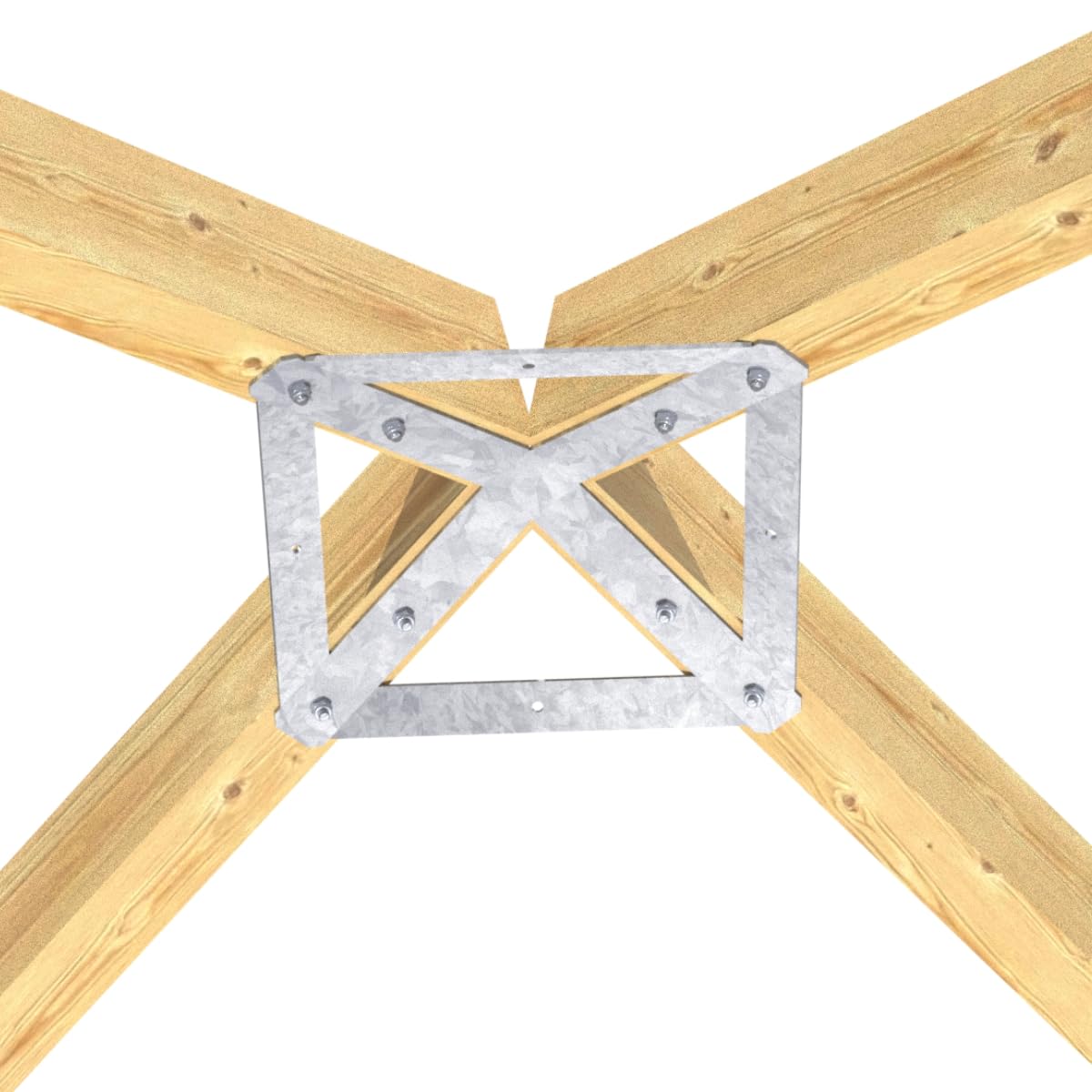 Dachverbinder für Pavillon (4-Eck)