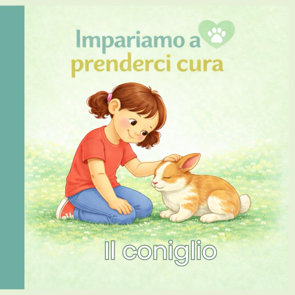 Impariamo a prenderci cura - il coniglio: Un libro educativo per bambini per imparare a prendersi cura del coniglio, sviluppare empatia e responsabilità.