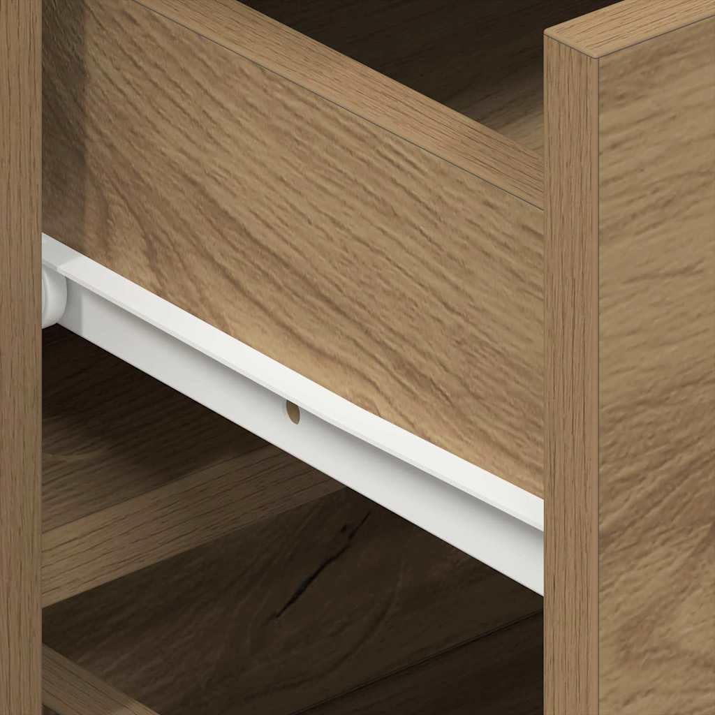 vidaXL Sideboard Artisan-Eiche 120 x 36 x 69 cm Holzwerkstoff