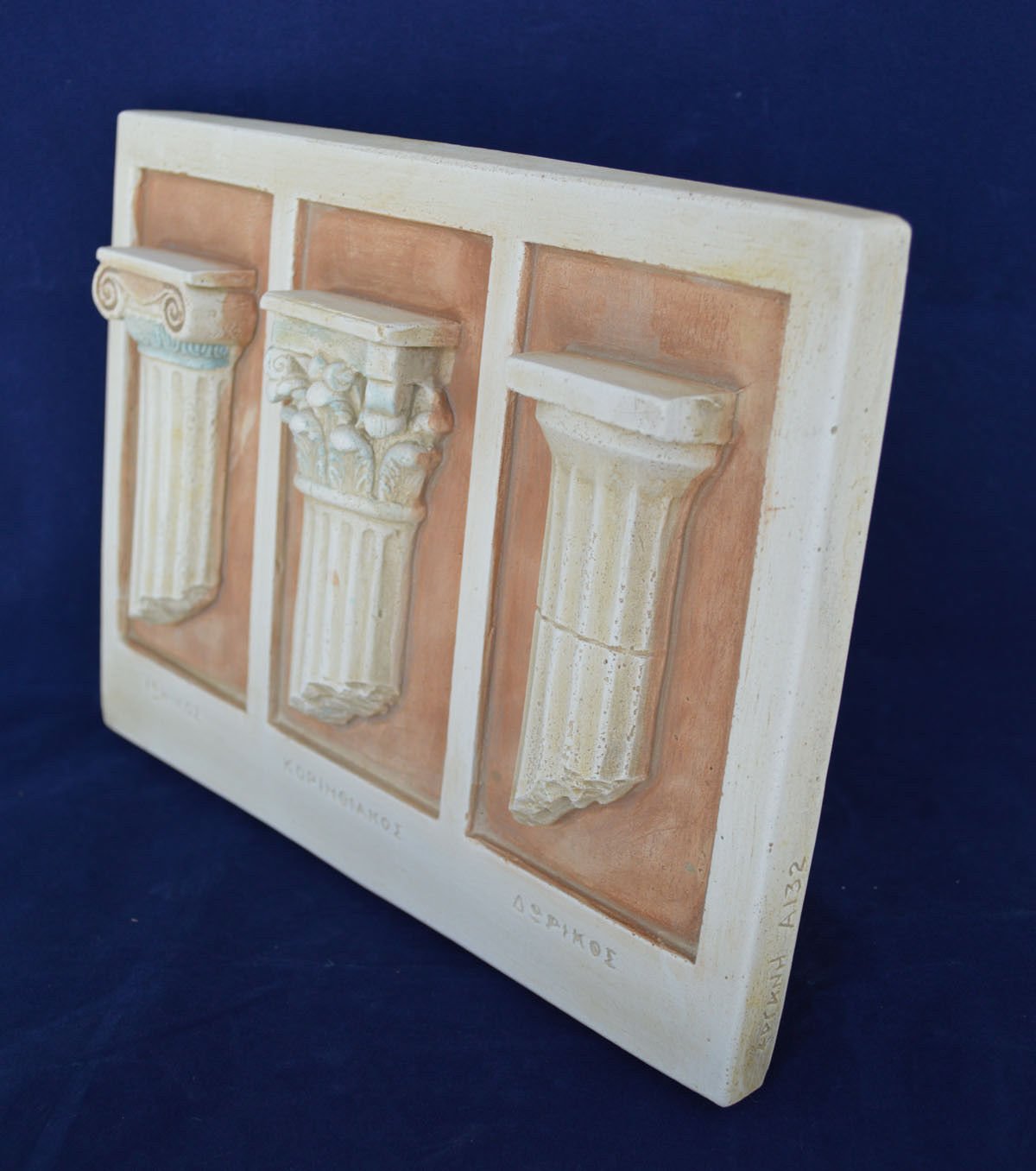 Estia Creations Artefacto de columna de orden iónico corintio griego antiguo dórico arquitectura clásica