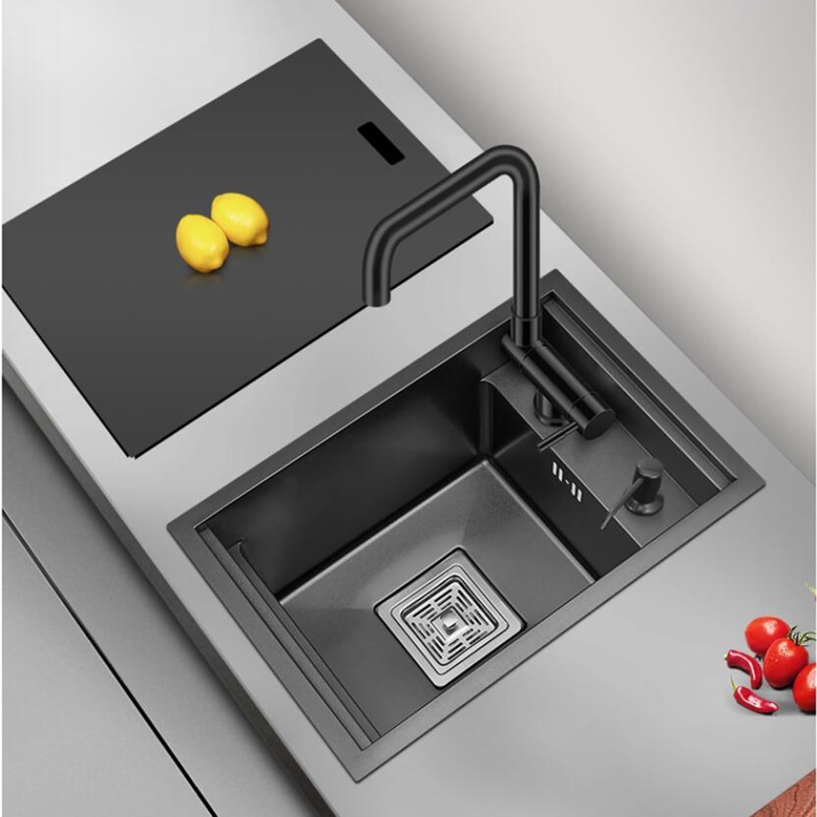 Lavello Per Barre Cucina Per Appartamenti E Ville Lavello Da Cucina Ad Incasso A Scomparsa Lavello Compatto Camper E Roulotte Con Coperchio Lavandino Lavastoviglie