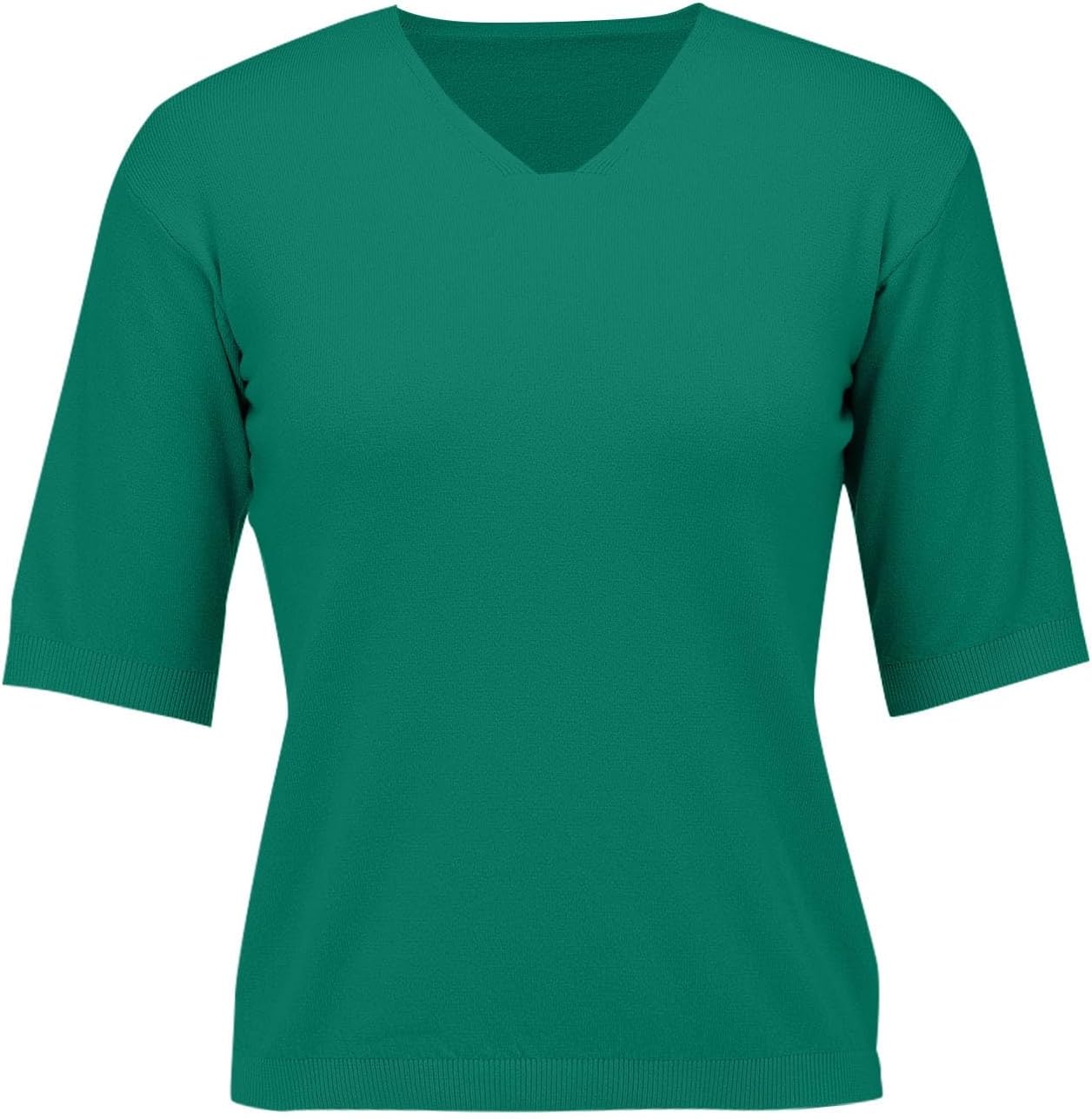 Short Sleeve Sweater Tops for Women Cute Lightweight Crew Neck T Shirts Relaxed Fit Casual Fall Winter Sweatshirts