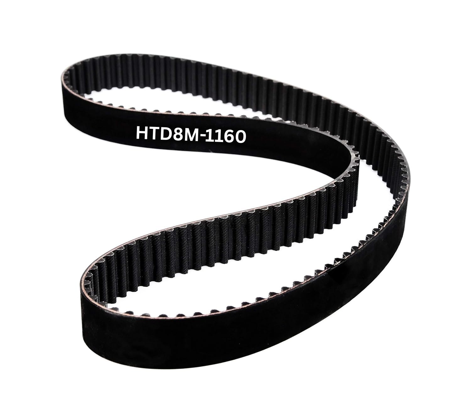 HTD-8M 1160 Rubber Timing Belt 145 Teeth, 30mm Width, Closed Loop Pulley Timing Belt,High Strength Rubber with Fiberglass Cord for CNC Machine,3D Printer,Robotics,Conveyor Drive-image-23