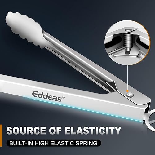 Vista 52 de 12 pinzas pequeñas para servir, minipinzas doradas de 4.3 pulgadas, pinzas de cocina doradas para servir alimentos, barra de café, fiesta de té