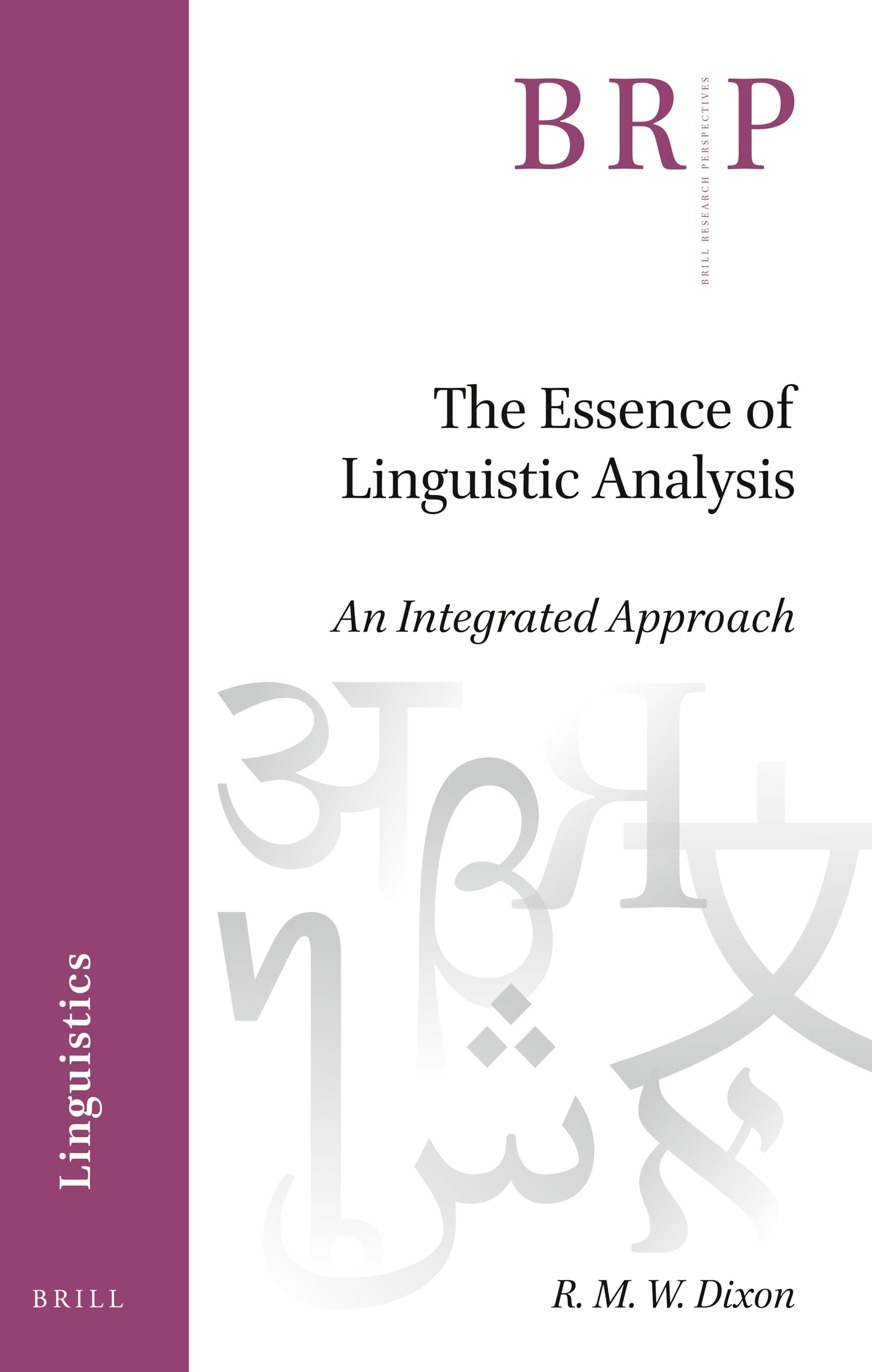 The Essence of Linguistic Analysis: An Integrated Approach: 1 (Brill Research Perspectives in Linguistics)