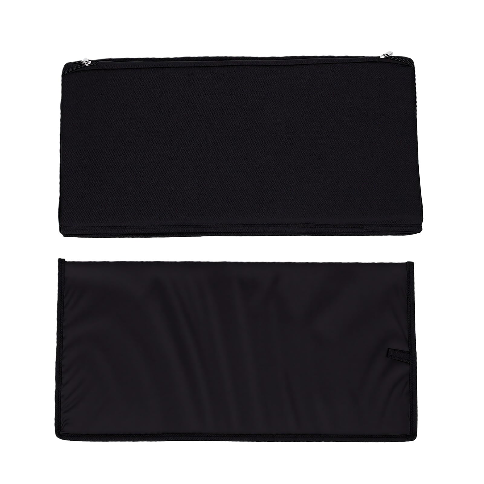 Caja de Almacenamiento de Filamentos de Alta Capacidad |Tela Oxford, Capacidad para 24 Rollos de Consumibles de Impresión 3D, Contenedor Plegable con Cremallera para Home Studio (BLACK)