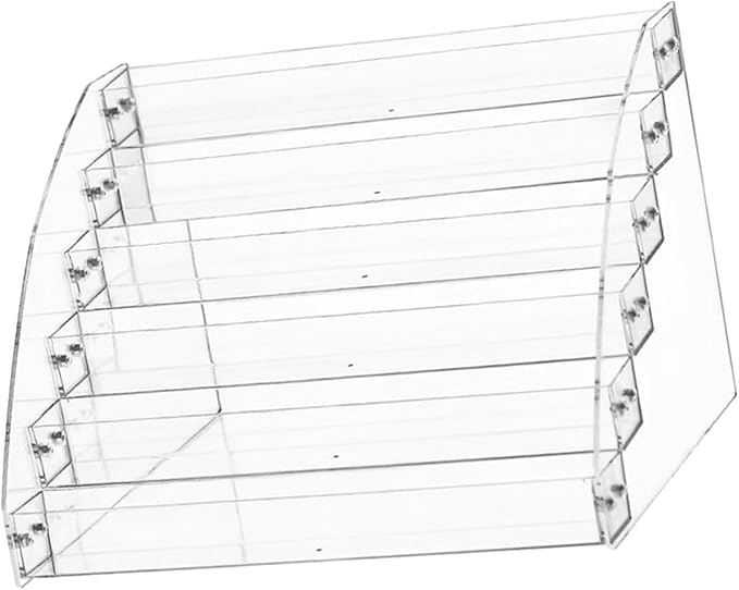 Amagogo Acrylic Business Card Holder Display Stand Desk Storage Rack