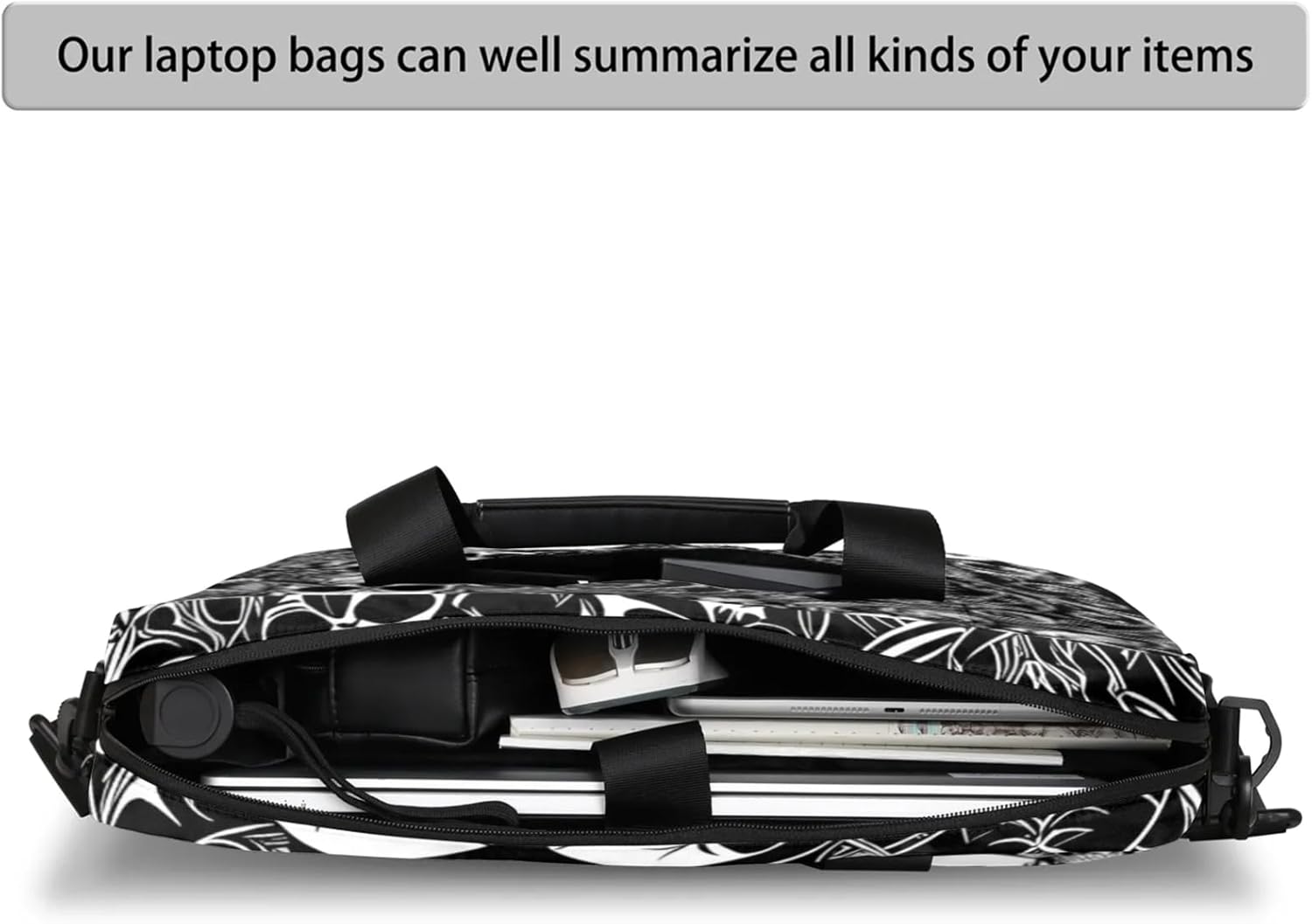 cfpolar Laptop Bag Laptop Satchel Briefcase Adjustable shoulder Carrying for 15 inch-16 inch Laptop-1