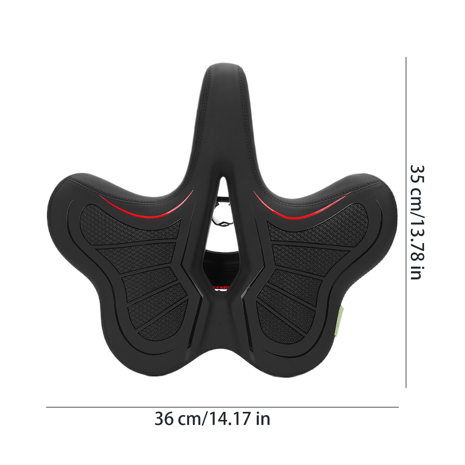 Selles de Vélo Mousse Rembourrée À Absorption De Chocs Et Imperméable