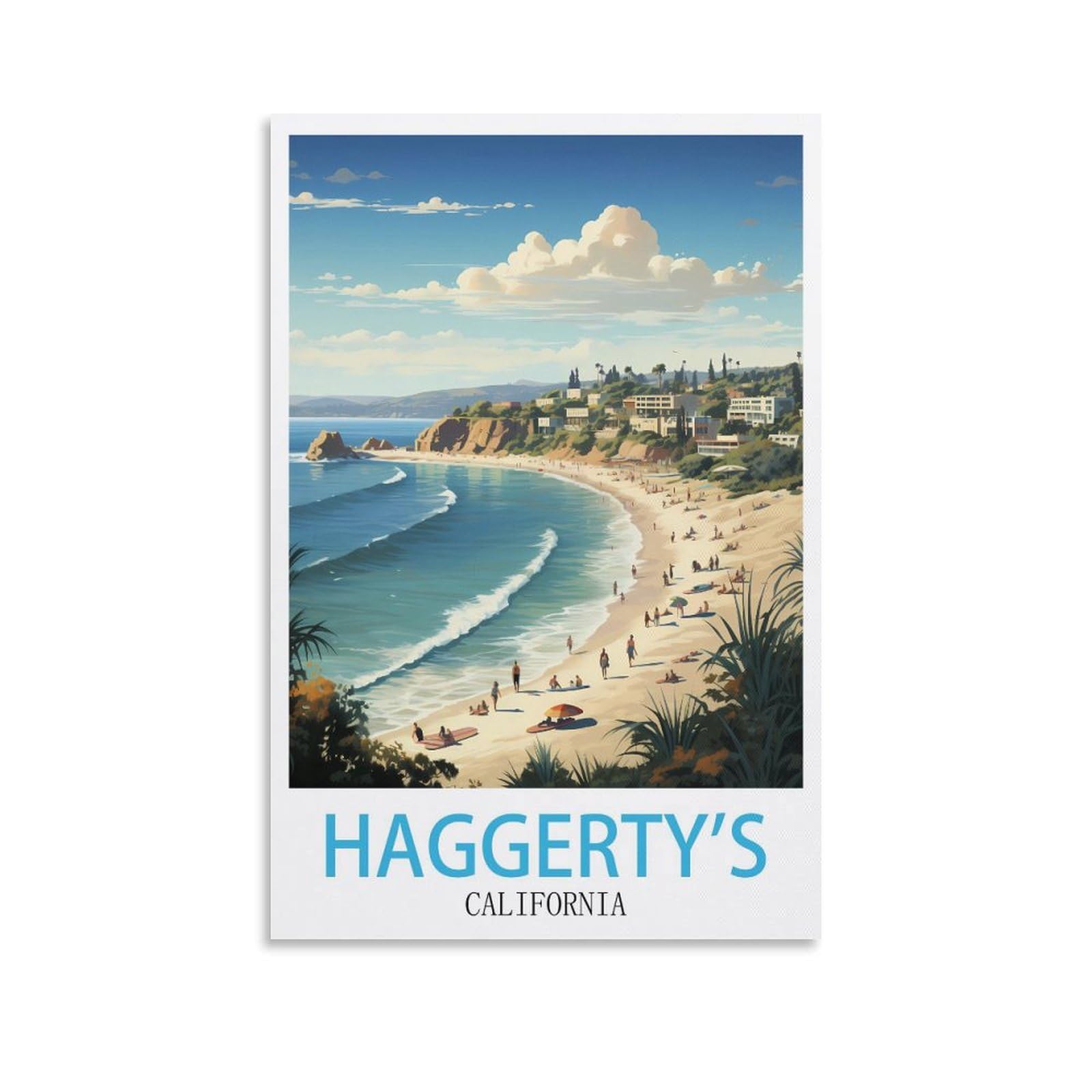 Casse-tête pour Adultes 2000 Haggerty ' s Puzzle Casse-tête californien de 2000 pièces pour Adultes - Puzzle Difficile Parfait pour Les soirées Jeux 70x100cm