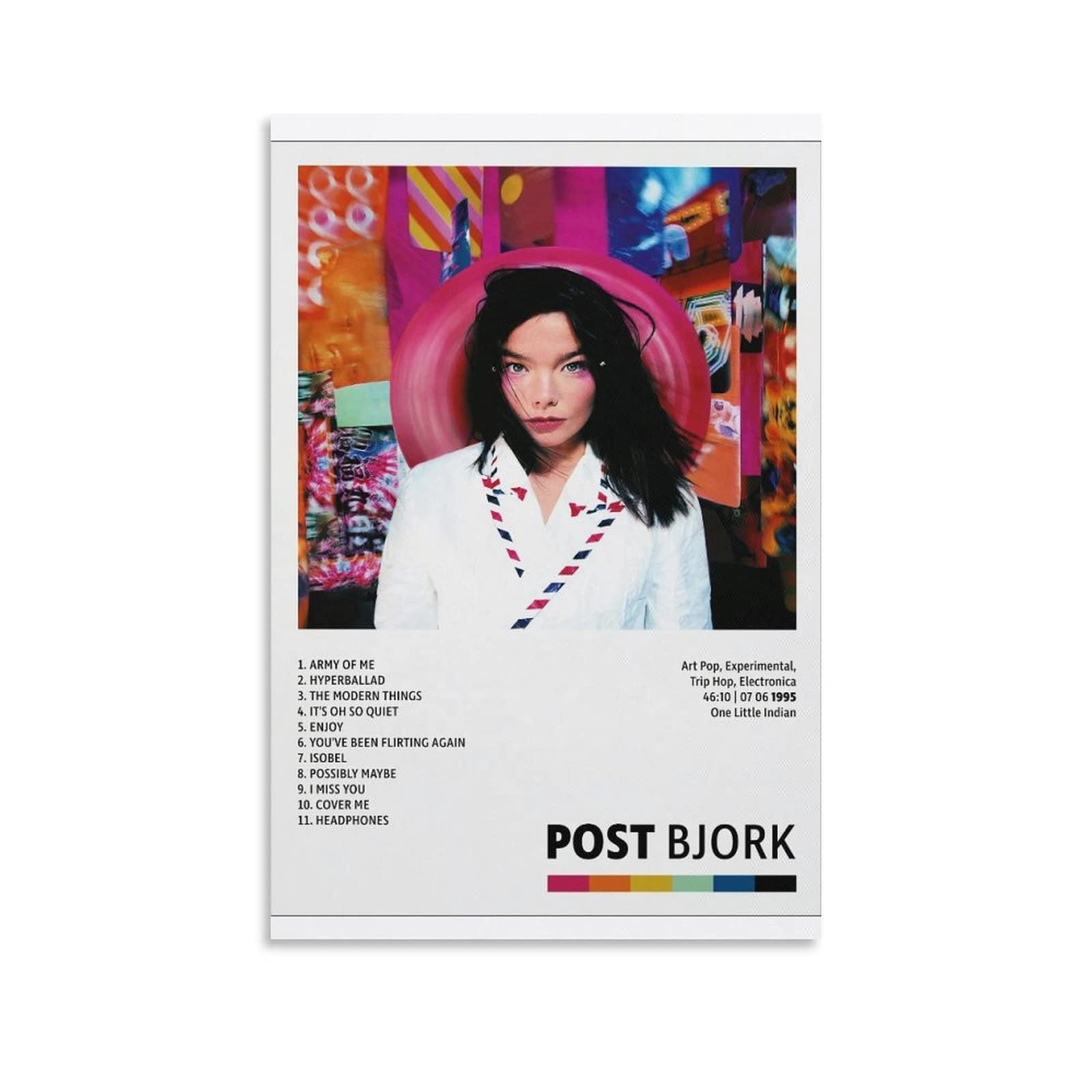 Bjork Post Tour Poster