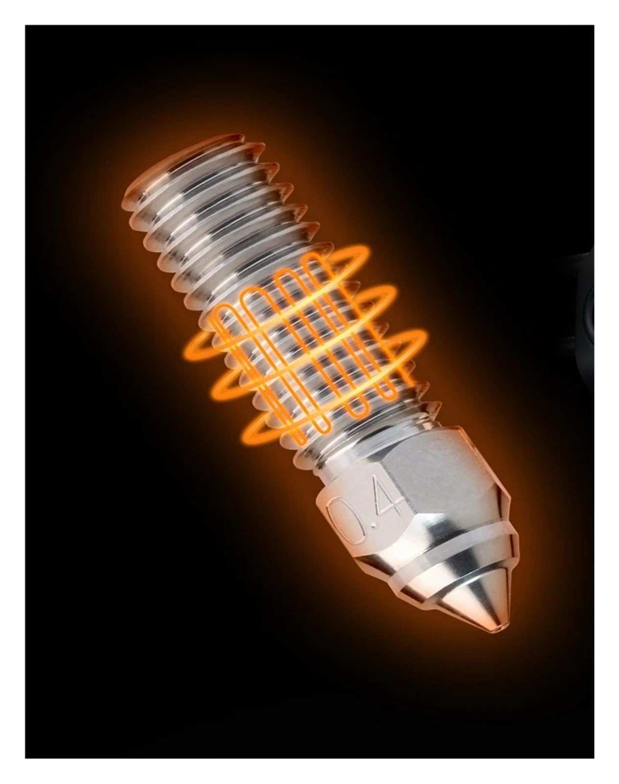 Buses d'imprimante à haut débit, alésage de 0,2/0,6/0,8 mm, compatibles avec les appareils d'impression Ender 3 V3 KE, K1 et MAX(Bimetal x 4,0.6mm)