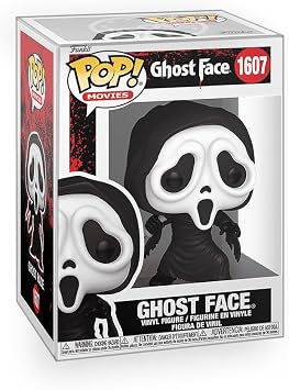 Epic Collectibles Pop Movies Scream - Ghostface with Knife Vinyl Figure Bundled with Box Protector Compatible for Funko