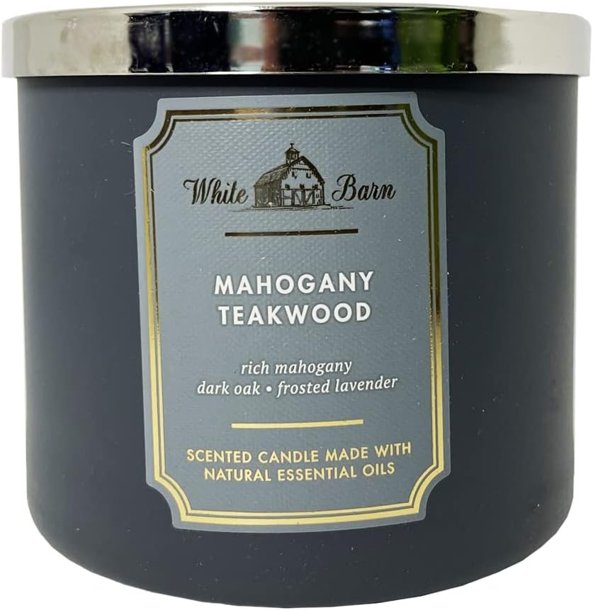 White Barn Mahogany Teakwood Scented Candle Unisex Candle 14.5 oz
