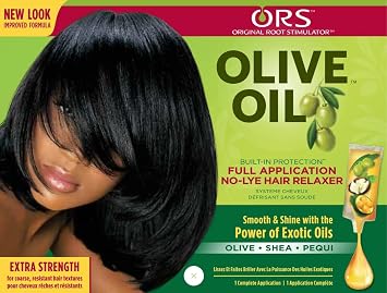 Olive Oil Hair Relaxer Extra Strength 1 Application