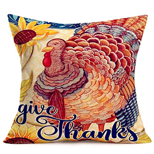 Fukeensetof4happythanksgivingturkeypumpkinthrowpillowcoverautumnharvestsunflowerfruitsvintagefallfarmhousedecorativepillowscushioncovercottonlinen18x18pillowcasegivethanks Urban Country Home Decor Fukeen set of 4 happy thanksgiving turkey pumpkin throw pillow cover autumn harvest sunflower fruits vintage fall farmhouse decorative pillows cushion cover cotton linen 18×18 pillowcase give thanks urban country home decor