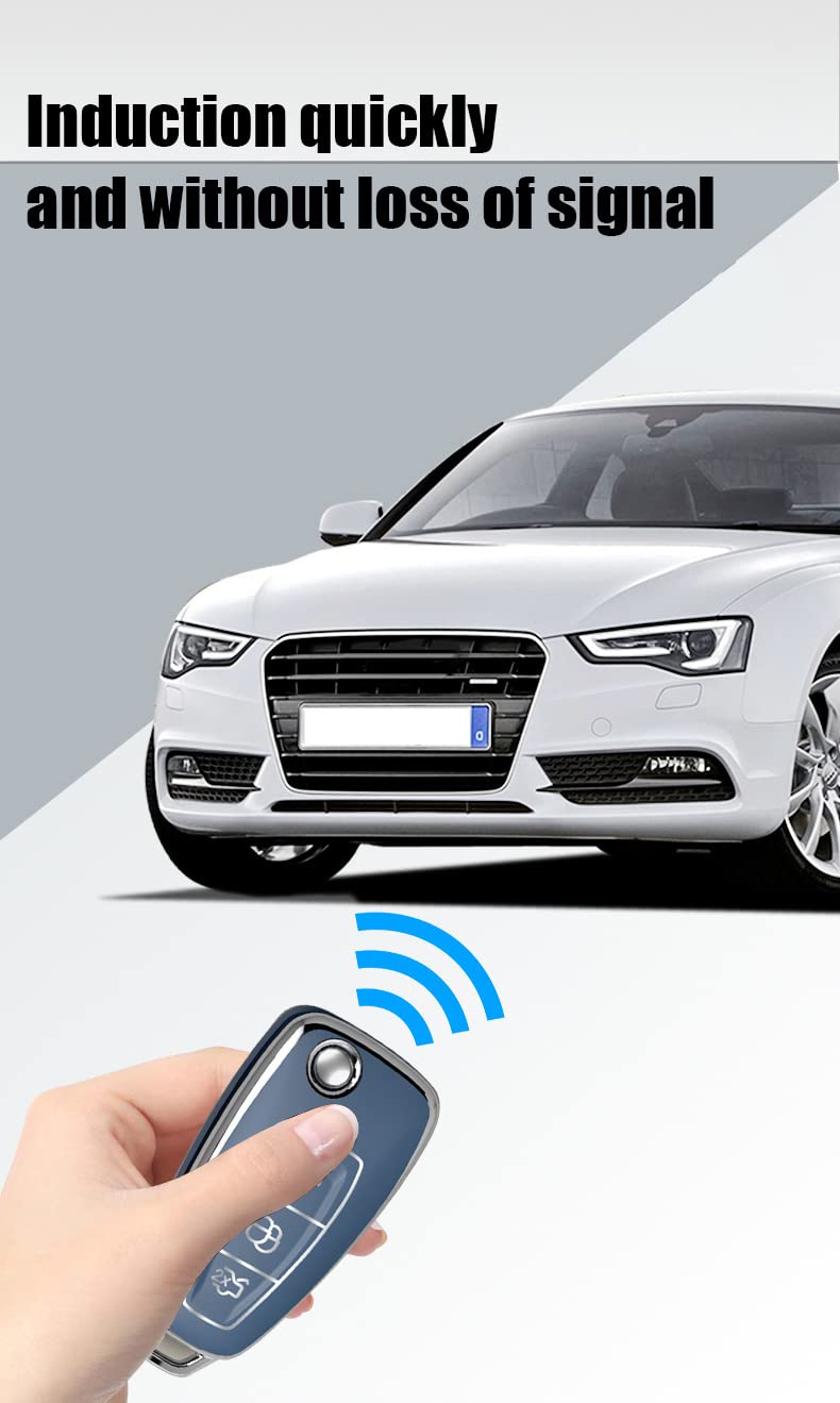 ontto Custodia per Chiave Auto, Adatta per Ford C-Max S-Max