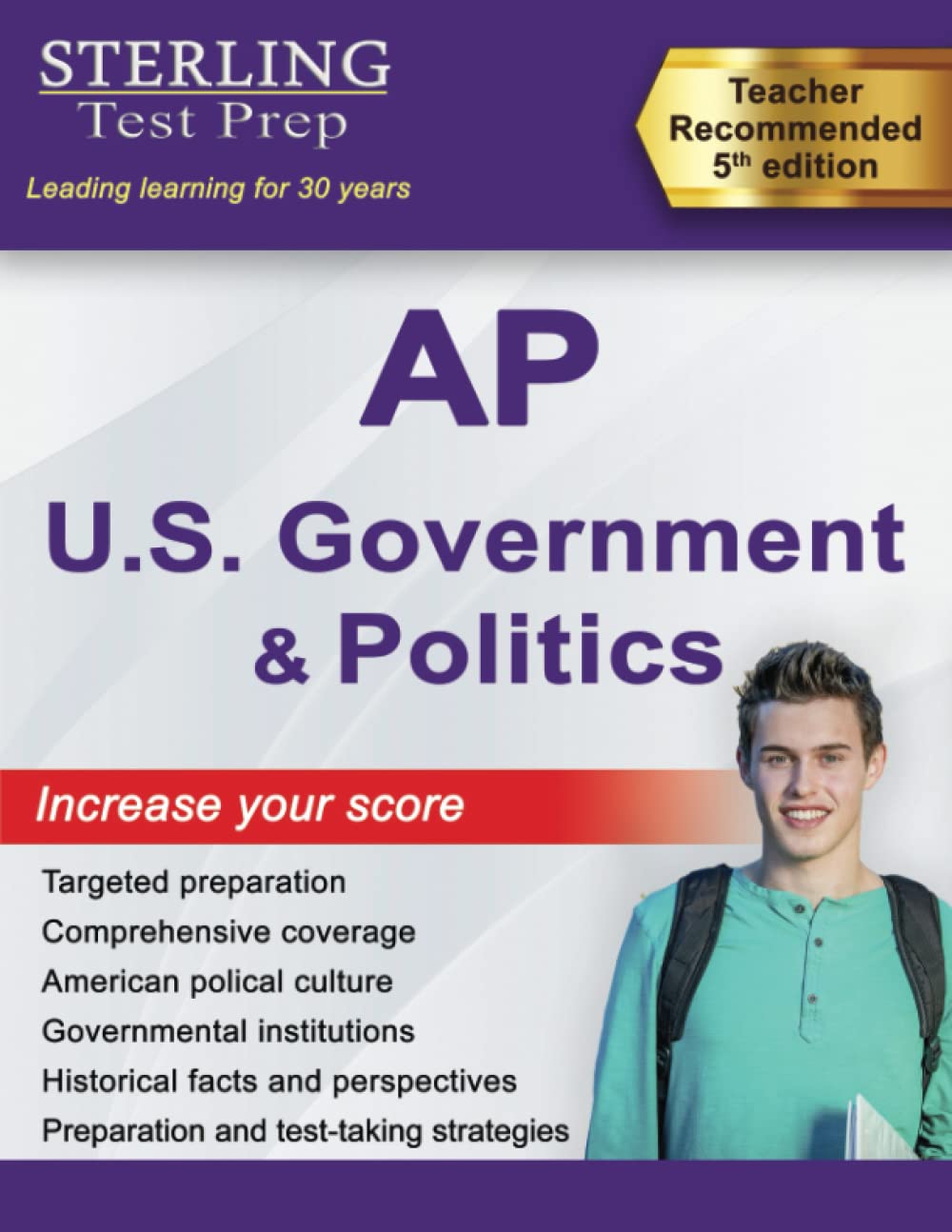 Sterling Test Prep AP U.S. Government and Politics: Complete Content Review for AP Exam
